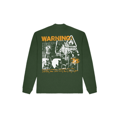 Warning 25 Longsleeve Tee